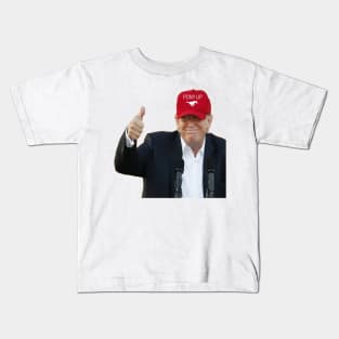 Trump SMU Hat Kids T-Shirt